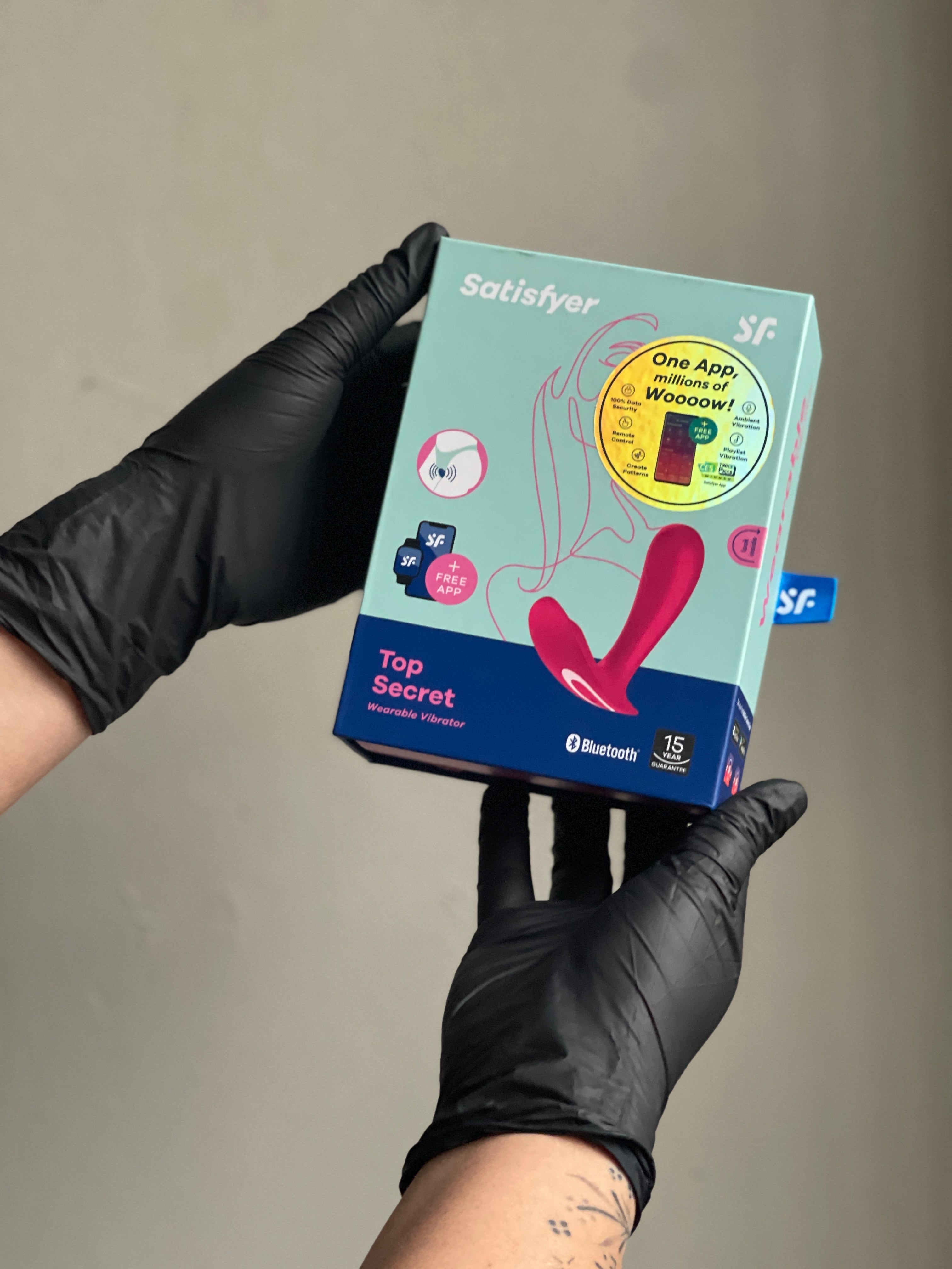 Vibrador Satisfyer Top Secret con App