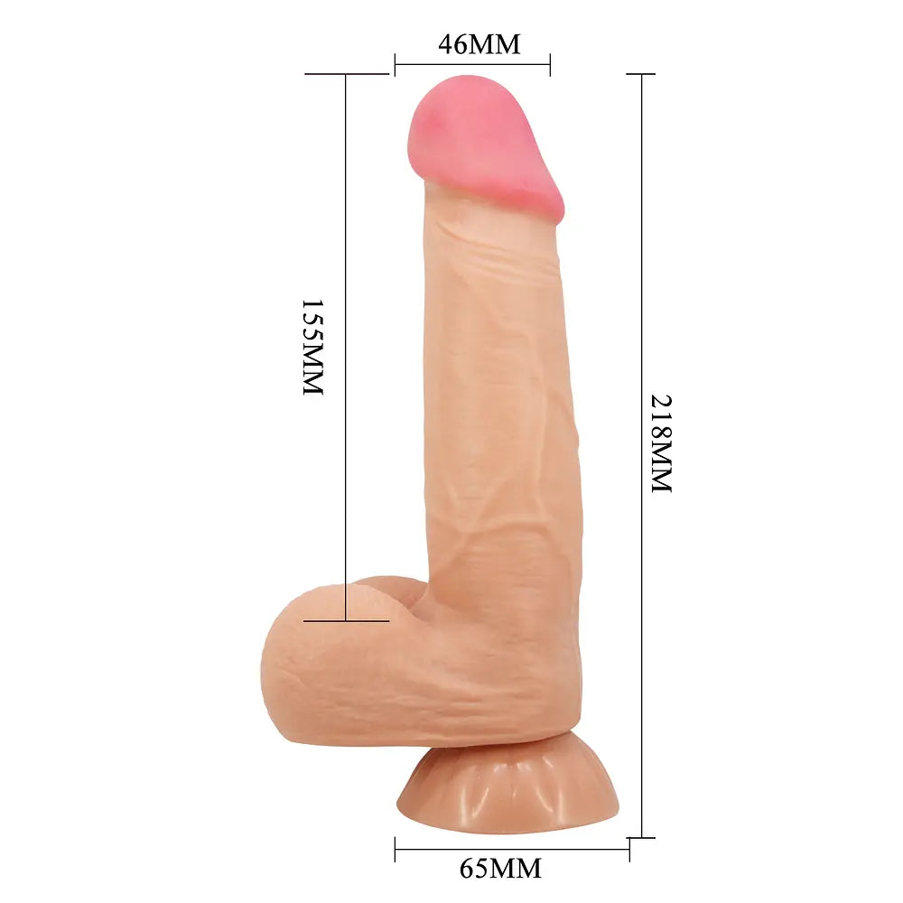 Vibrador Flexible con piel extensible