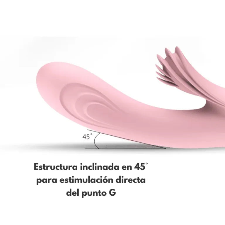 Vibrador con Calor Realista y Doble Estimulación Warmboy