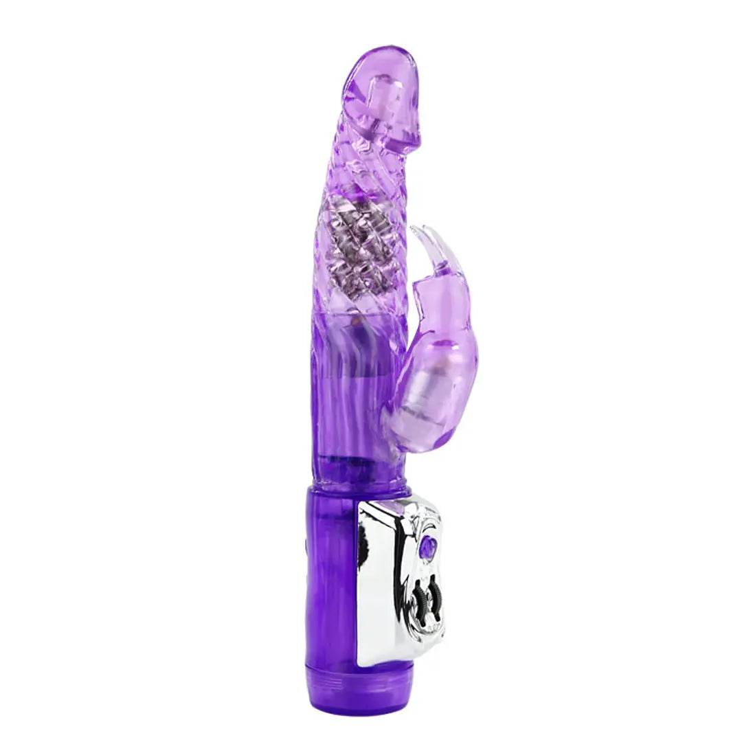 Vibrador Rotador Conejo ( nuevo empaque Happy Angel)