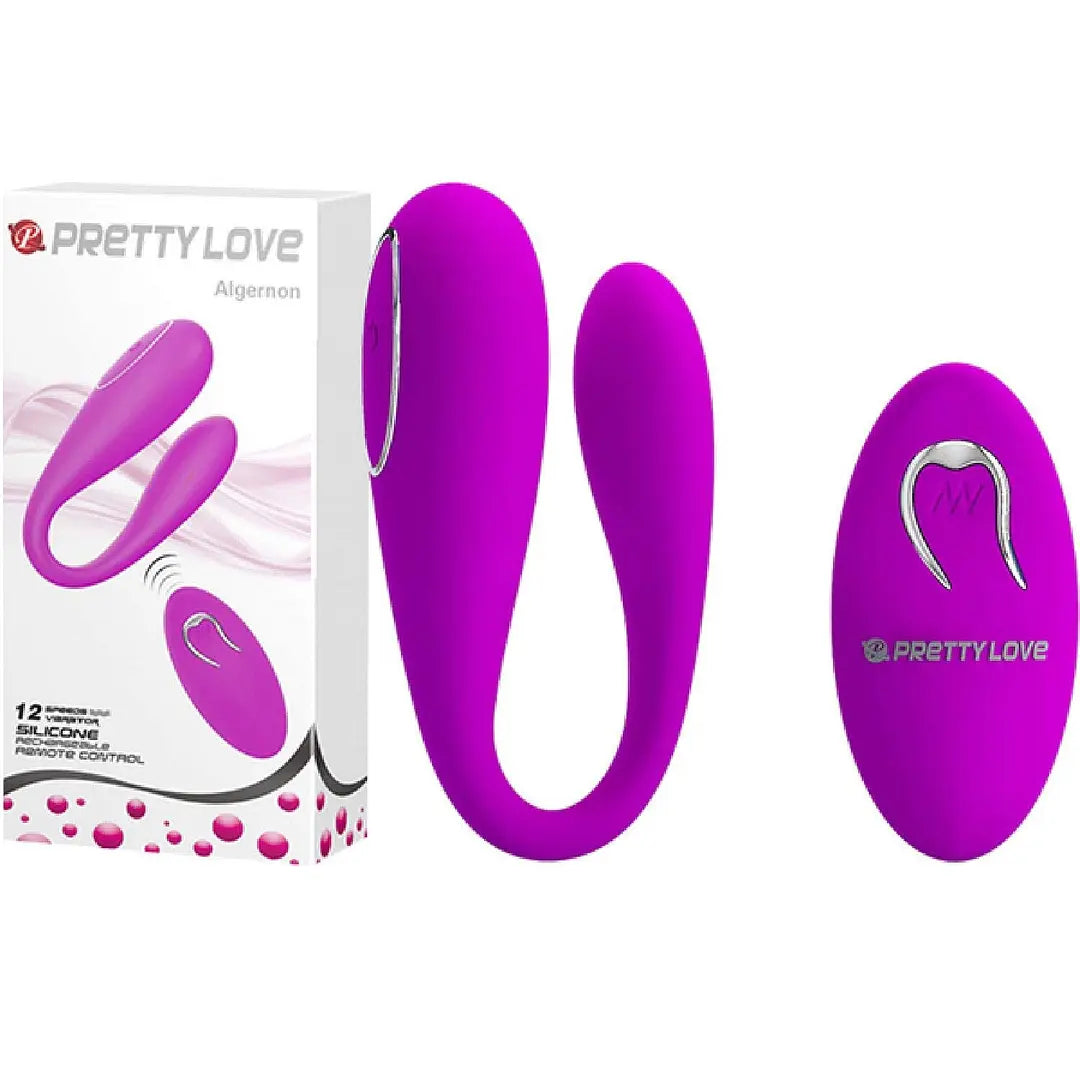 Vibrador para parejas con control remoto Algernon