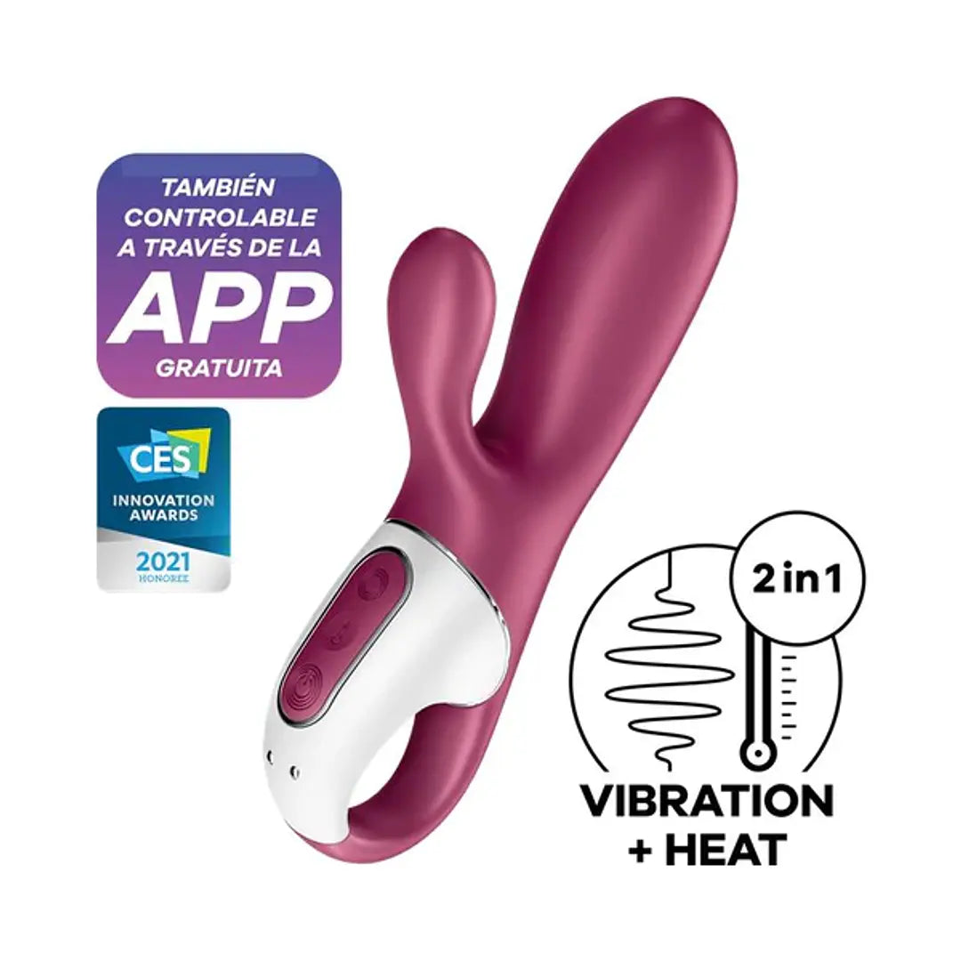 Vibrador Satisfyer Hot Bunny c/app