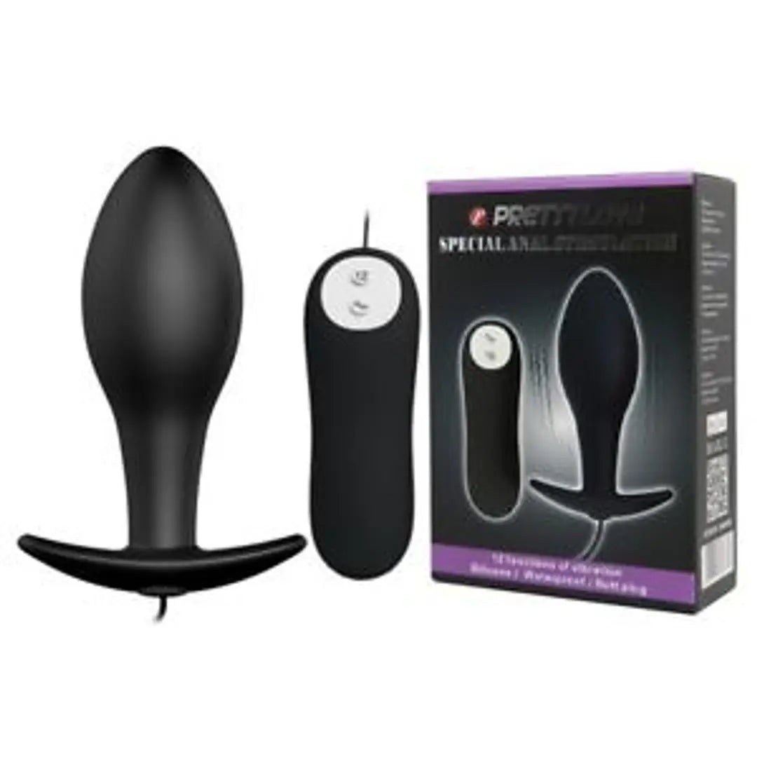 Vibrador Plug Anal c/Control