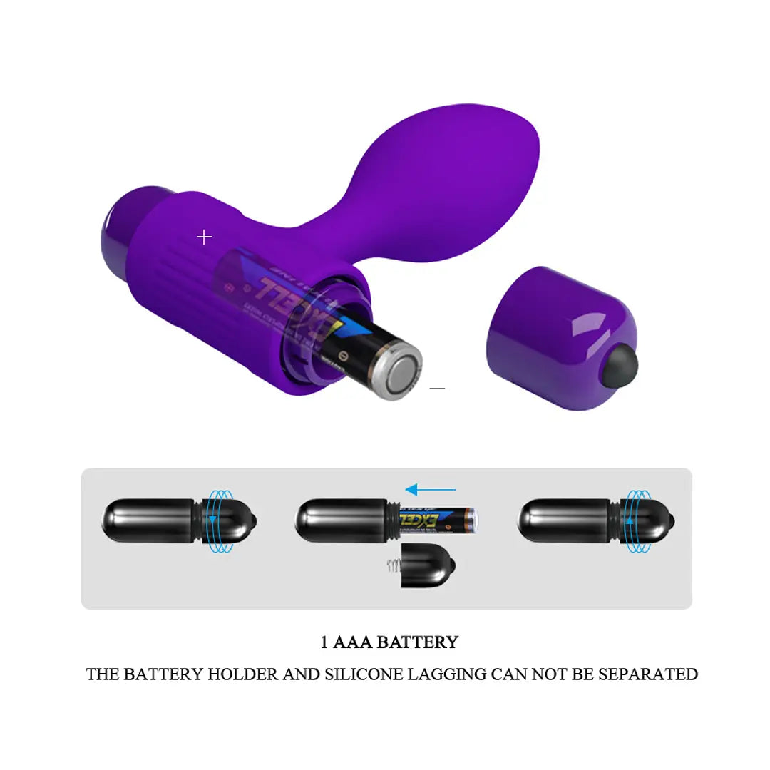 Plug Anal Vibrador Vibra Butt