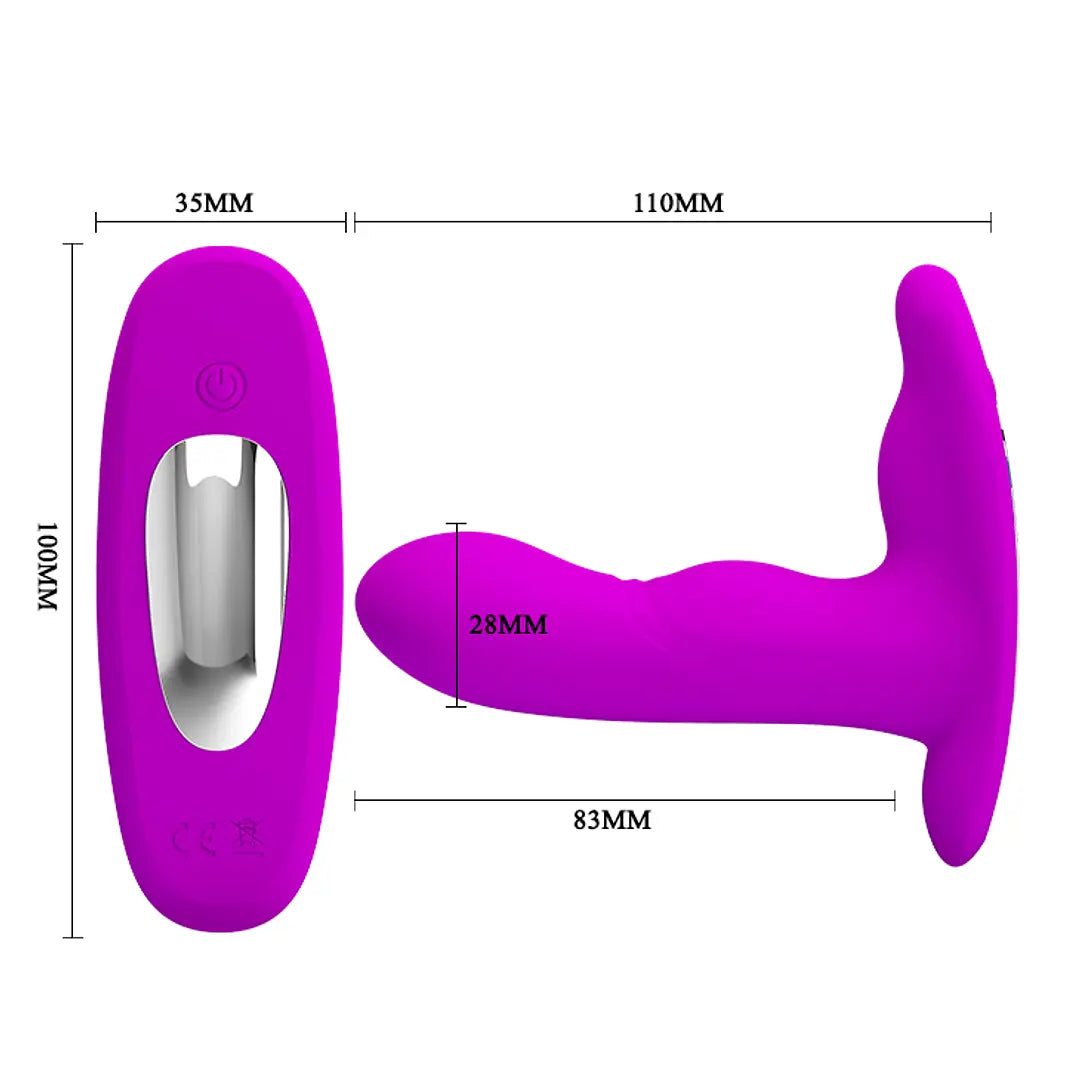 Vibrador Zona G recargable c/ control
