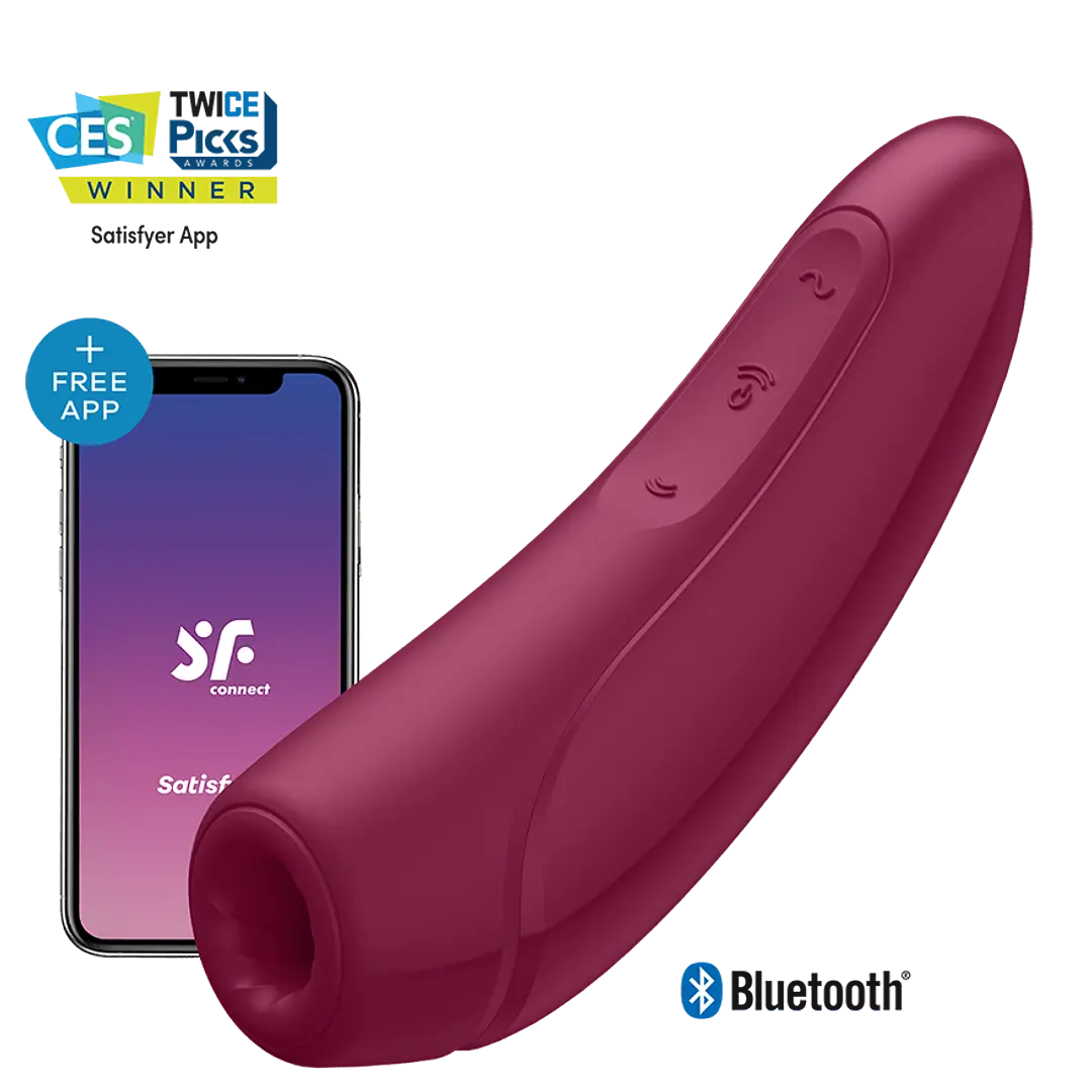 Satisfyer c/ pulso de aire Curvy 1 +