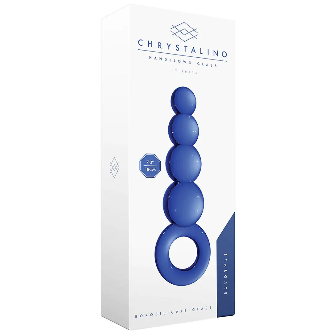 Dildo Anal y Vaginal De Vidrio Stargate