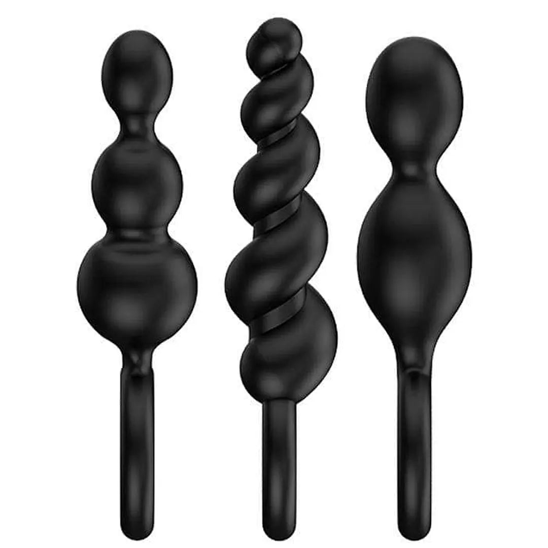 Set Entrenamiento Anal Satisfyer Negro