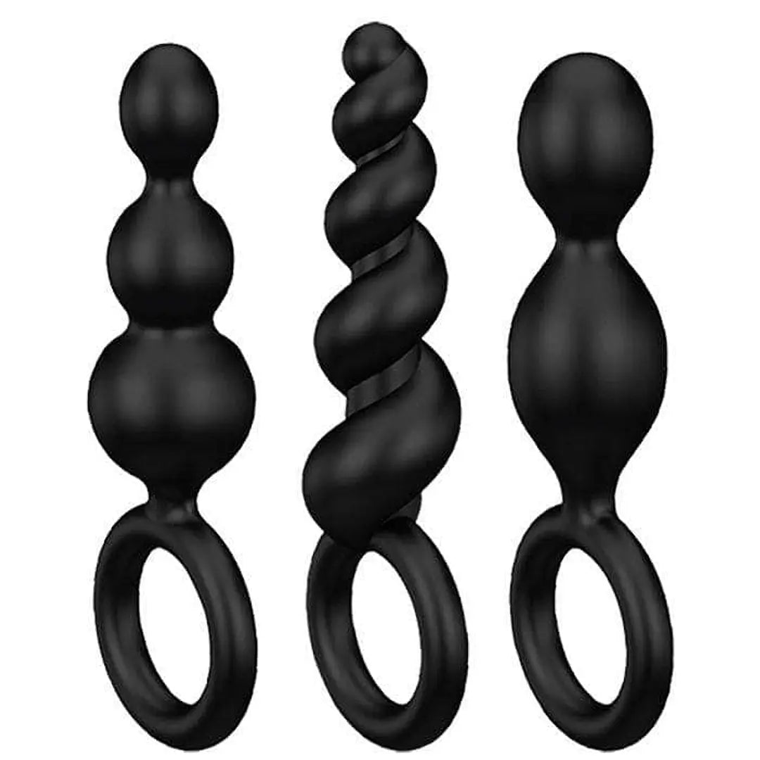 Set Entrenamiento Anal Satisfyer Negro