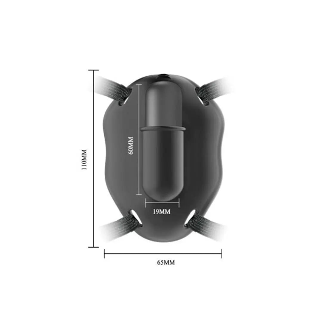 Vibrador Manos Libres con Arnés Carter