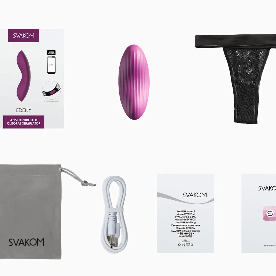 Vibrador Edeny Svakom c/ app de móvil
