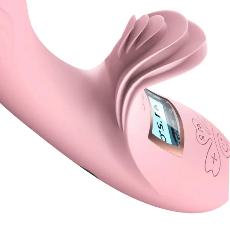 Vibrador con Calor Realista y Doble Estimulación Warmboy