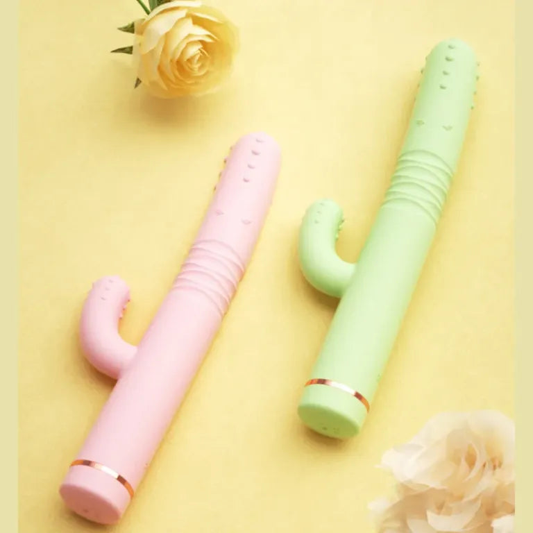 Vibrador de Penetración Realista con Calor EROCACTUS