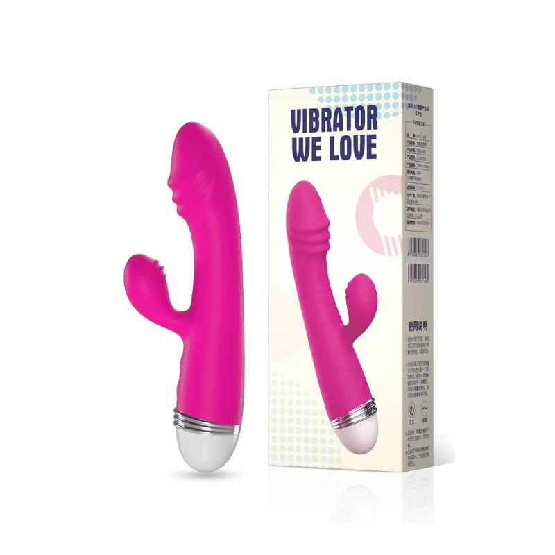 Vibrador de Doble Estimulación Clitoral y Vaginal Frida