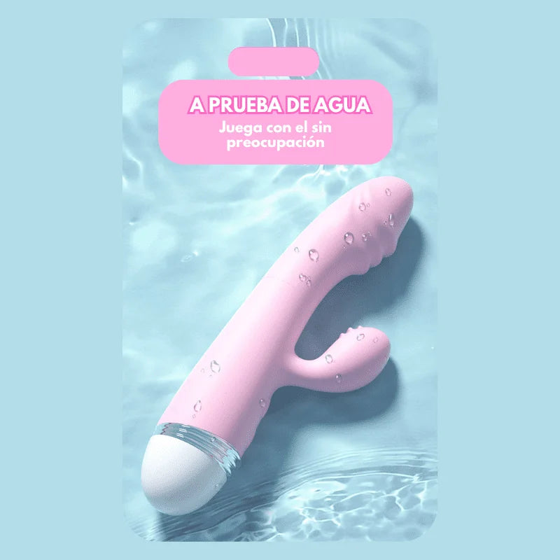 Vibrador de Doble Estimulación Clitoral y Vaginal Frida