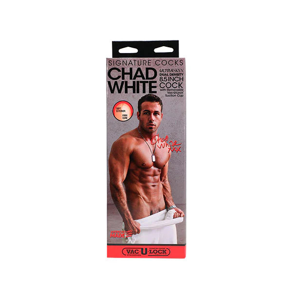Dildo Chad White 21,6 cm