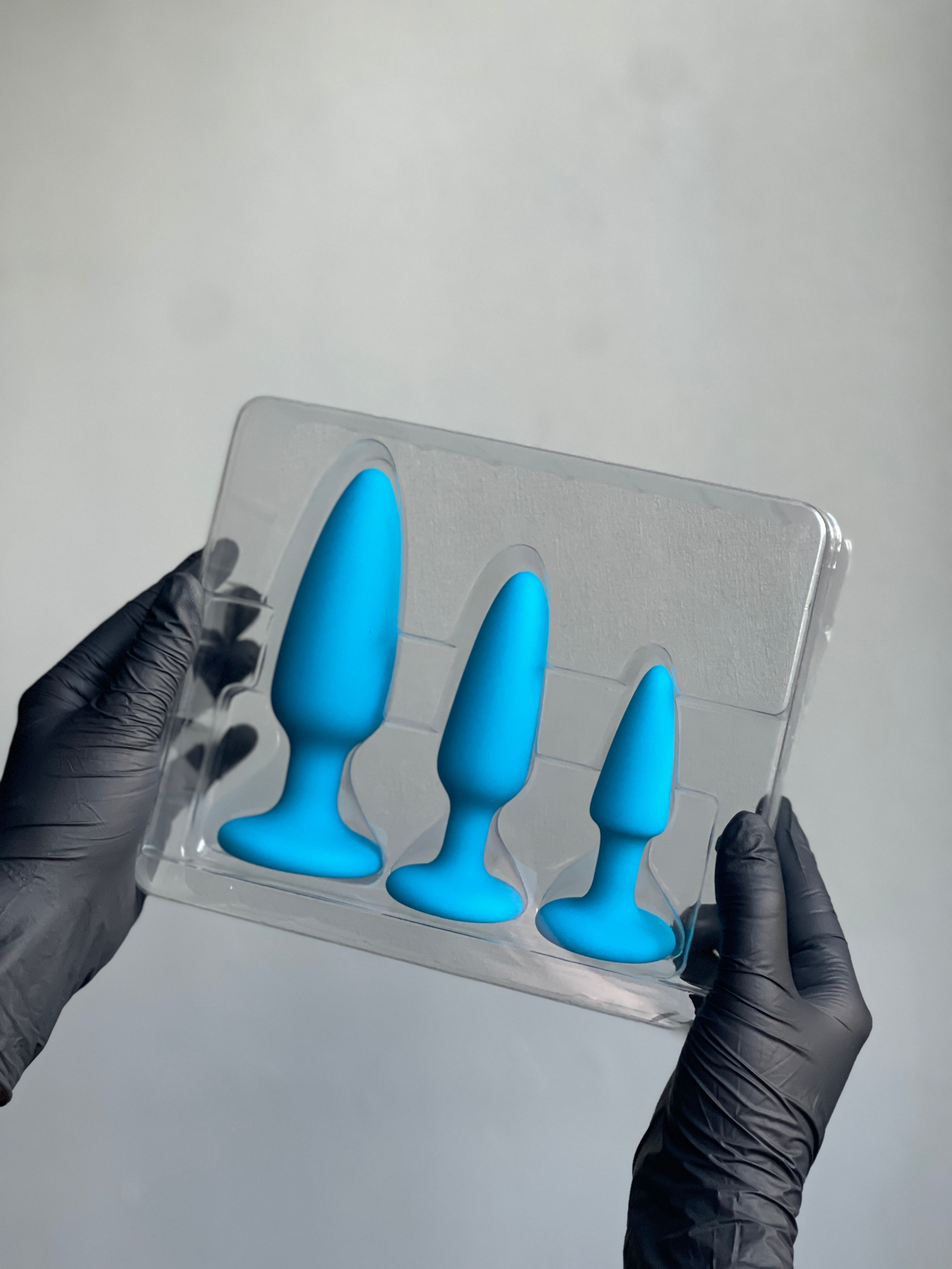 Kit Dilatadores Entrenamiento Azul