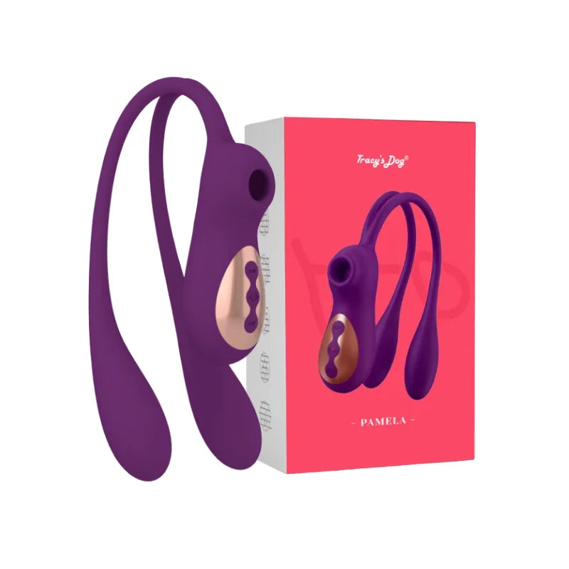 Succionador Clitorial + Vibrador Anal/Vaginal de Conejo BUNNY DUO