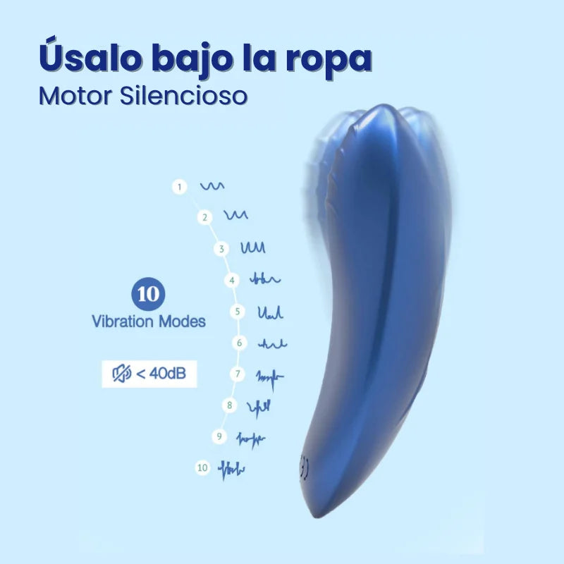 Vibrador Vulvar Discreto con Control Remoto Safiro