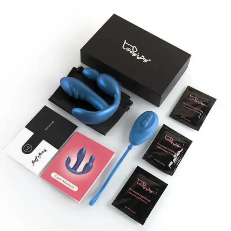 Vibrador anal portátil Doble Estimulación