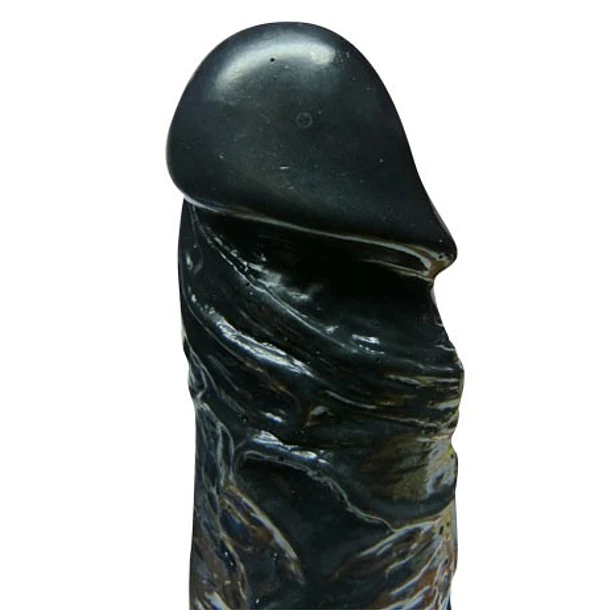 Consolador Realístico Macizo XL N°14 Negro