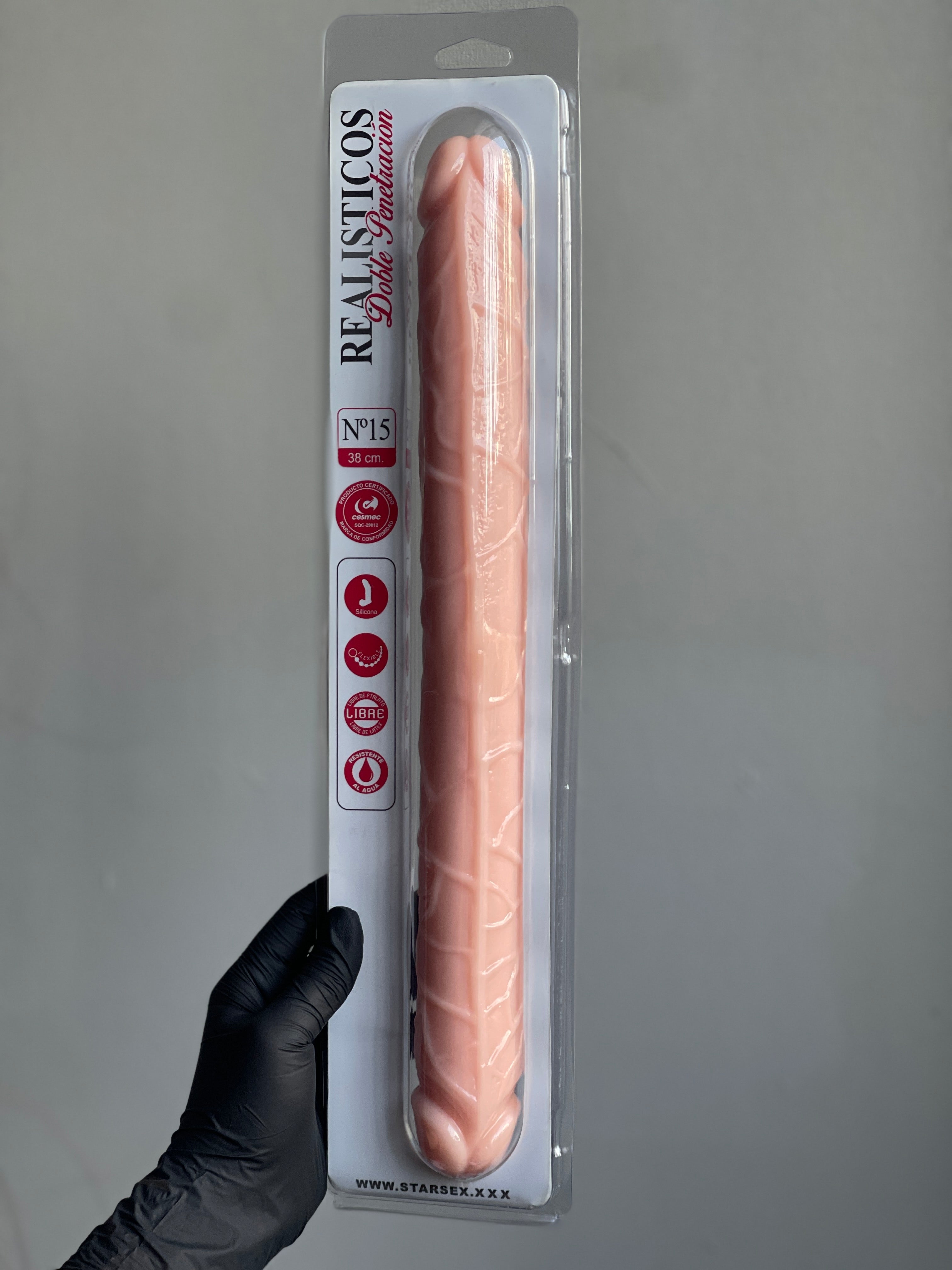 Dildo Realístico Doble Penetración Nº15