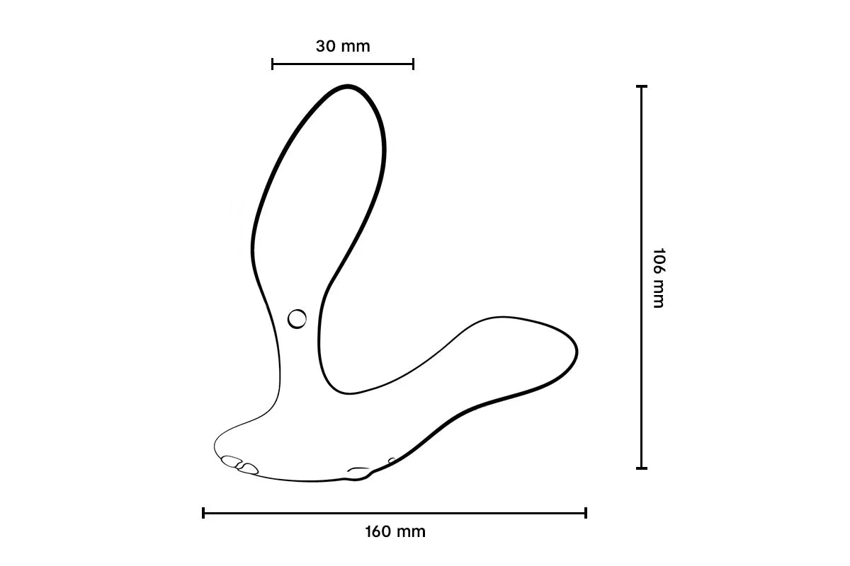 Vector+ We Vibe Estimulador Prostatico con control y APP