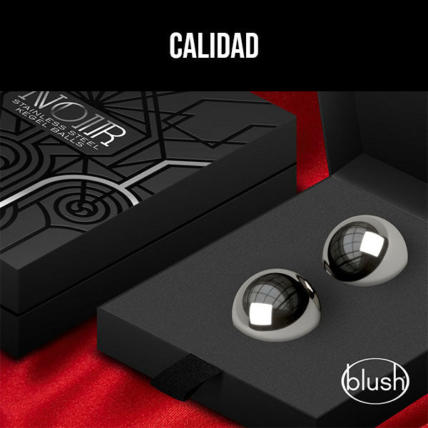 Bolas Kegel De Acero Inoxidable – Noir