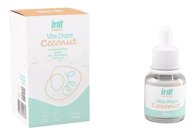 Gel Estimulante Intt Vibe Drops Coconut 10mL