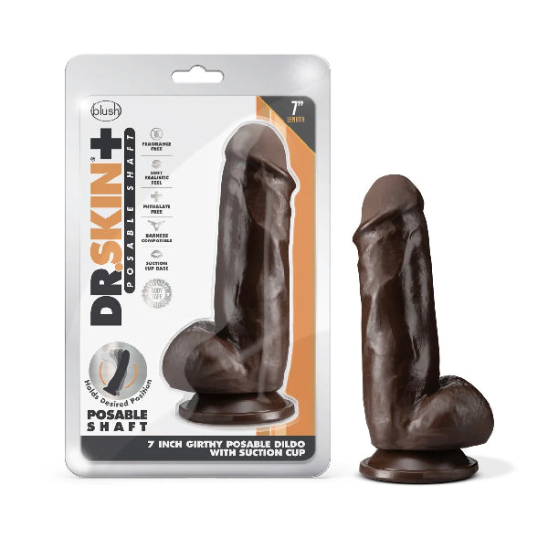 Dildo Triple Densidad Girthy Dr. Skin 7