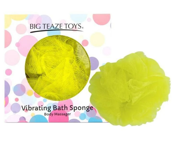 Esponja de Baño Vibratoria Amarilla