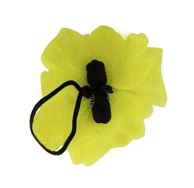 Esponja de Baño Vibratoria Amarilla