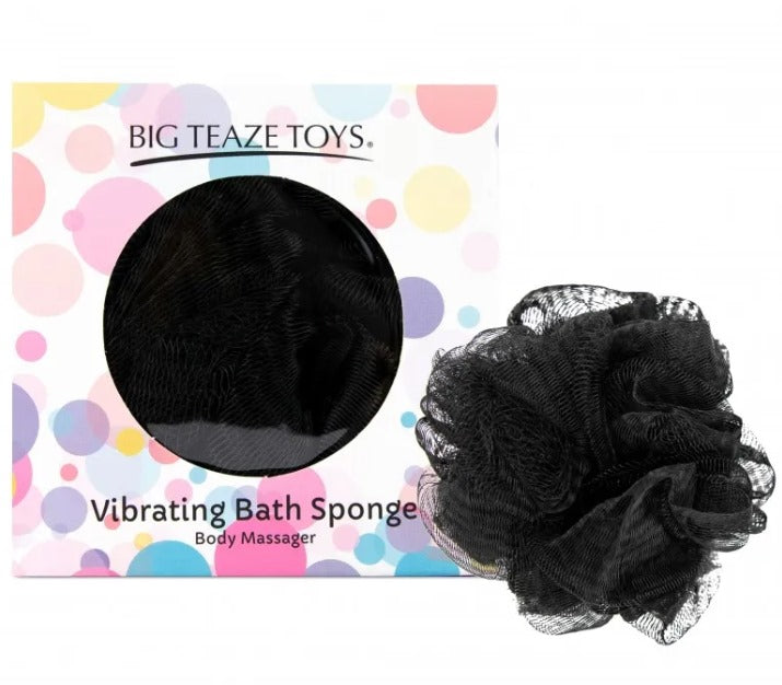 Esponja de Baño Vibratoria Negra