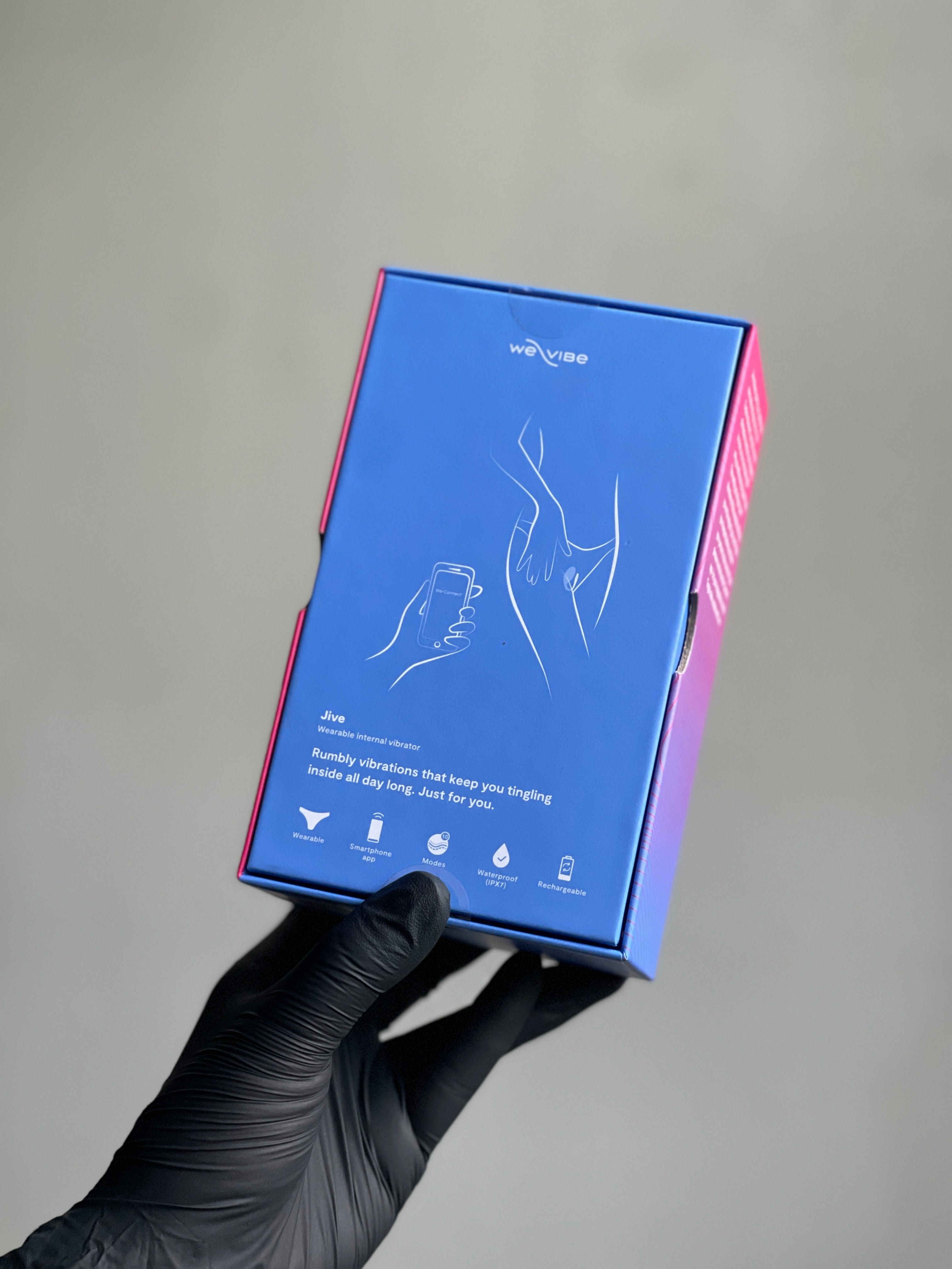 Vibrador Bala We-vibe Jive Color Azul Acero