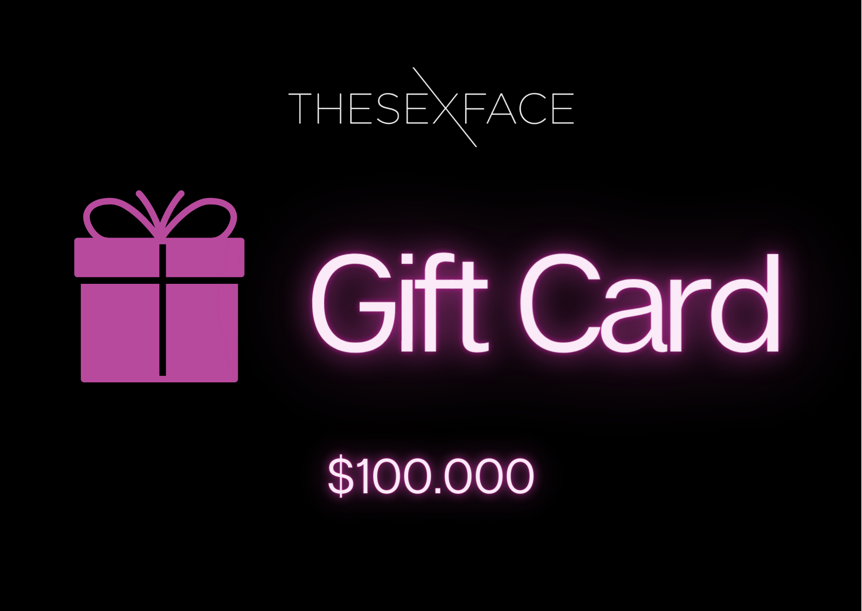 Gift Card TheSexFace