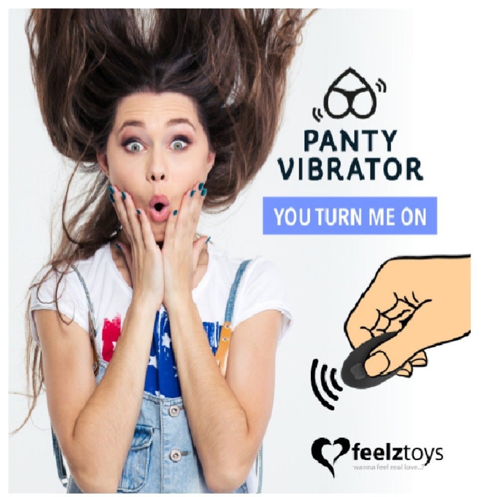 VIBRADOR PARA CALZÓN CON CONTROL REMOTO FEELZTOYS
