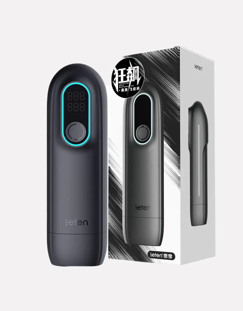 Masturbador Automático LBlack Hurricane Hole Pro – Succión Telescópica 6 Modos