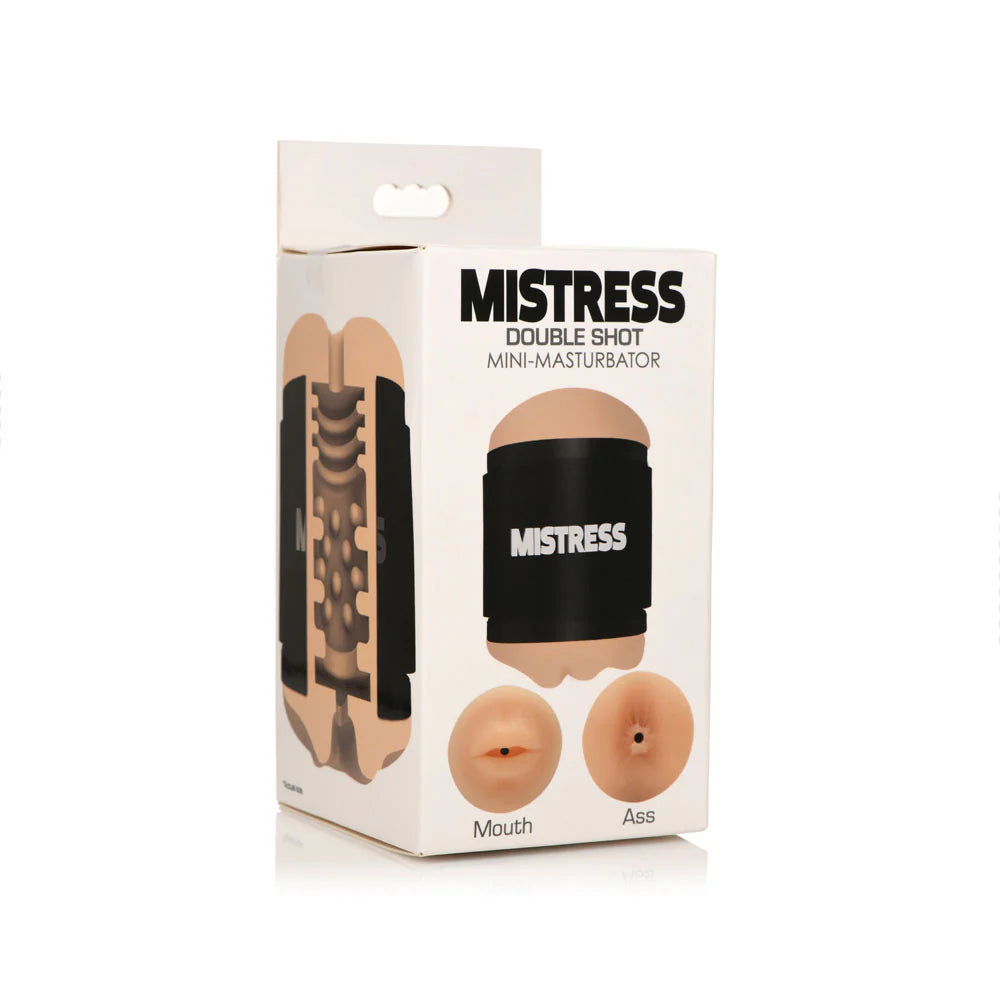 Masturbador Mistress doble boca y ano
