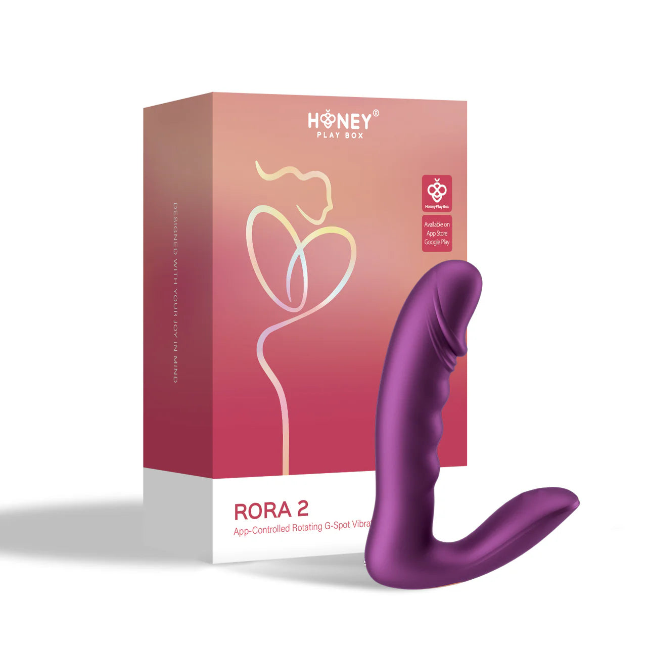 Vibrador dual con movimiento Rora 2 - Honey Play Box