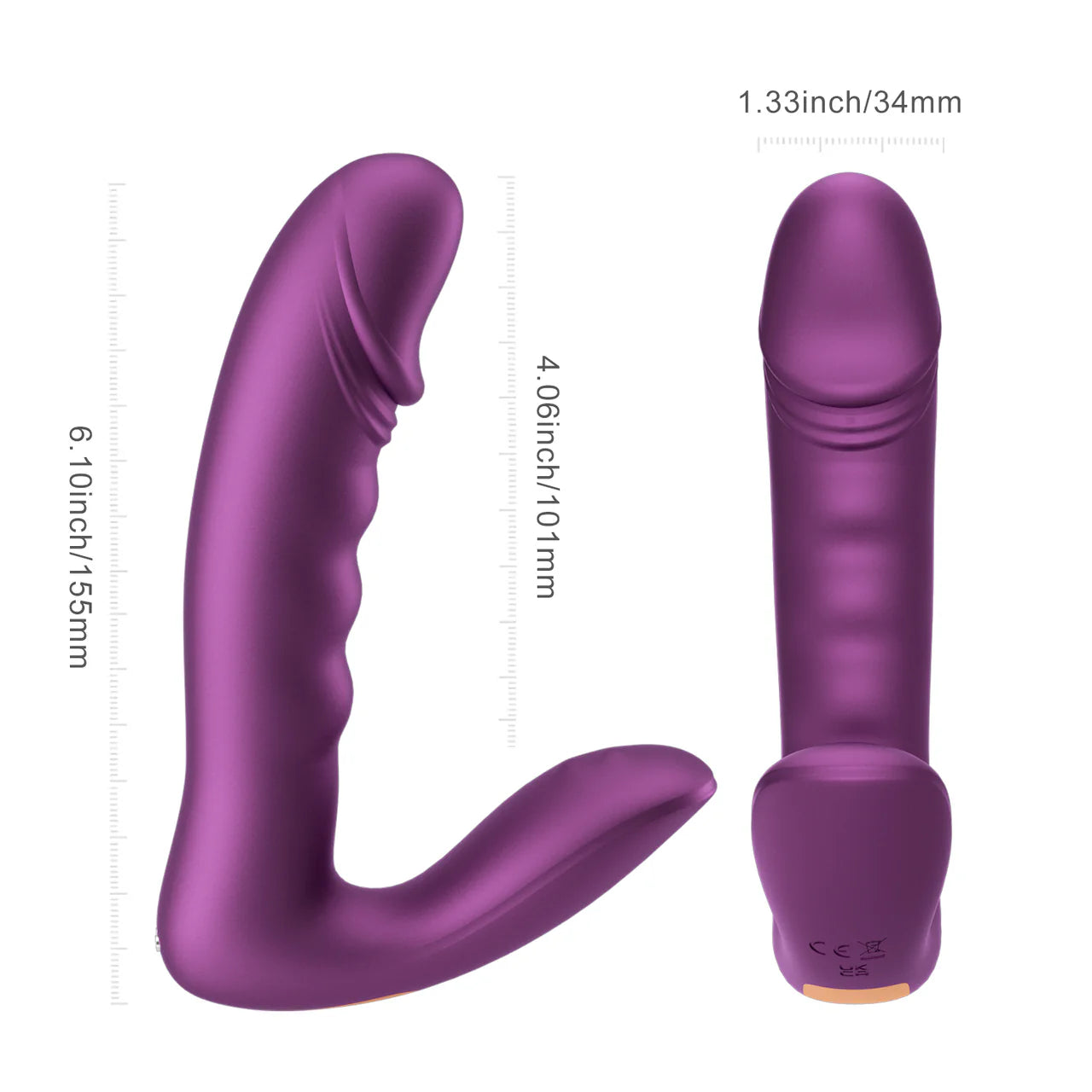Vibrador dual con movimiento Rora 2 - Honey Play Box