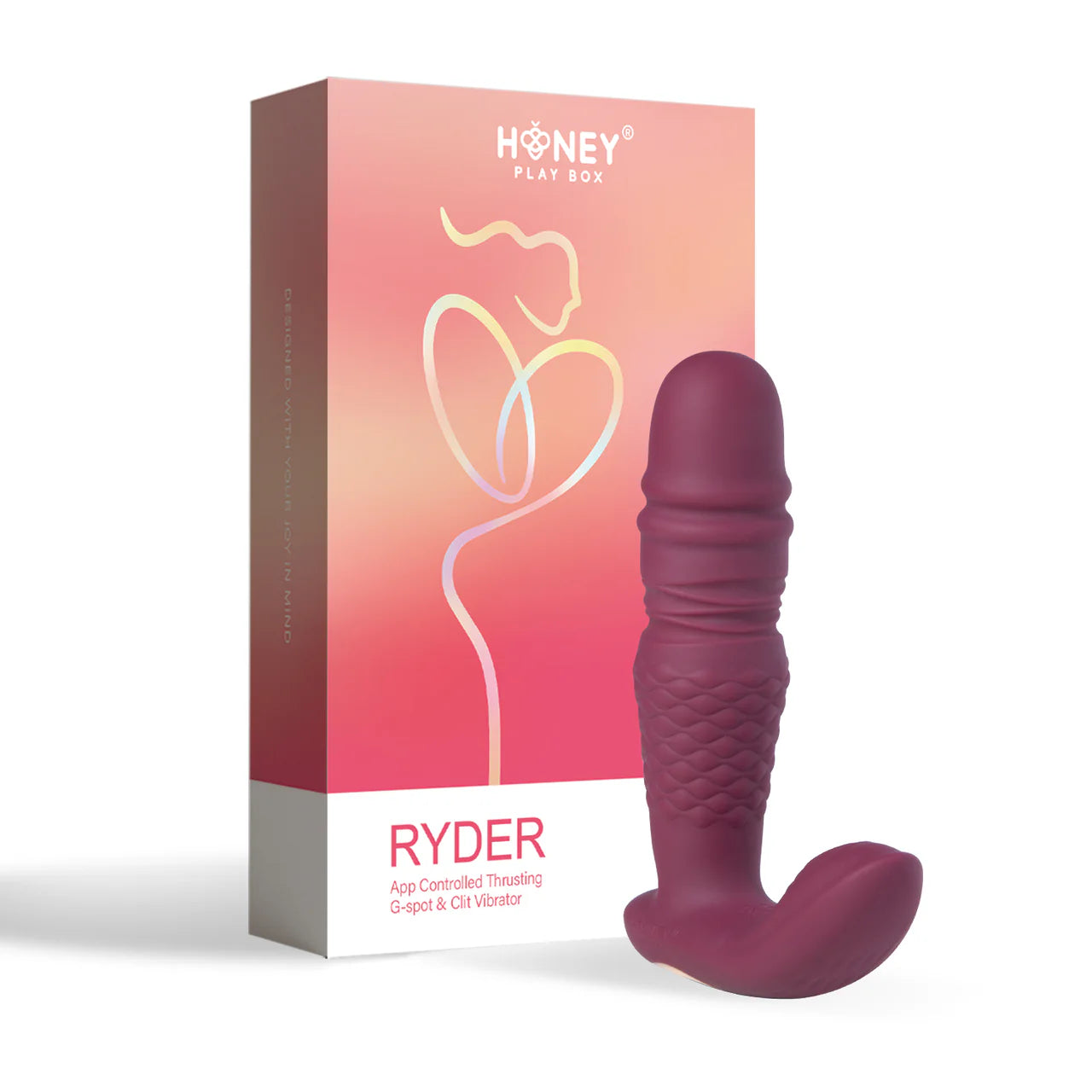 Vibrador dual con movimiento Ryder - Honey Play Box