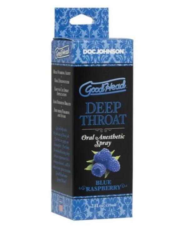 Spray para Garganta Profunda Frambuesa Azul Doc Johnson