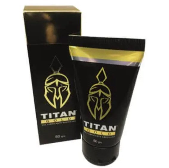 TITAN® GOLD Gel Erector y Retardante Masculino