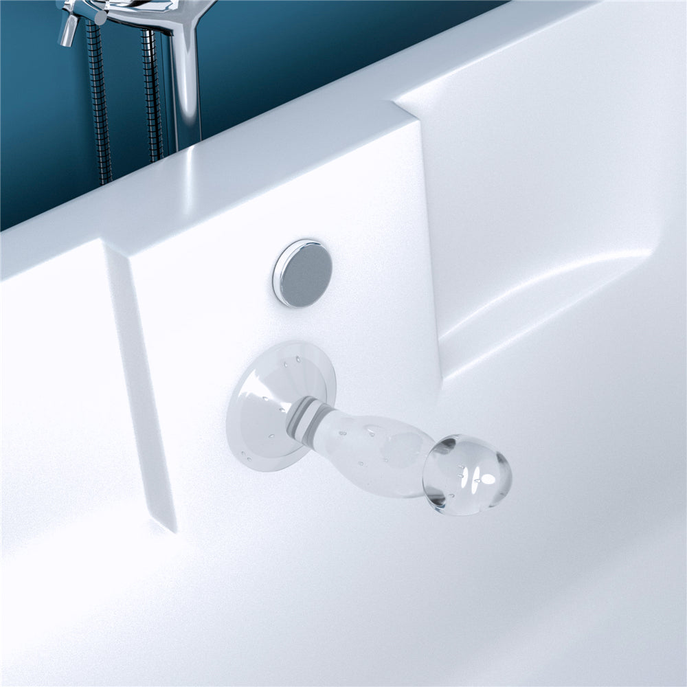 Estimulador de punto G y P transparente 16.5cm