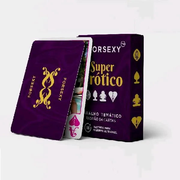 JUEGO DE CARTAS SUPER ERÓTICAS FORSEXY