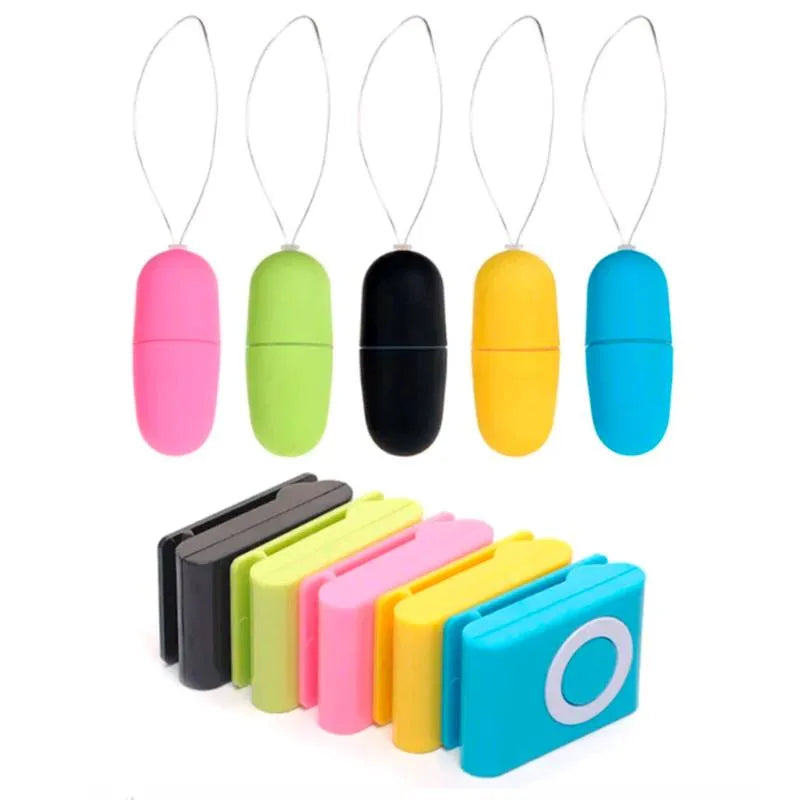 HUEVO VIBRADOR MP3 COLORES