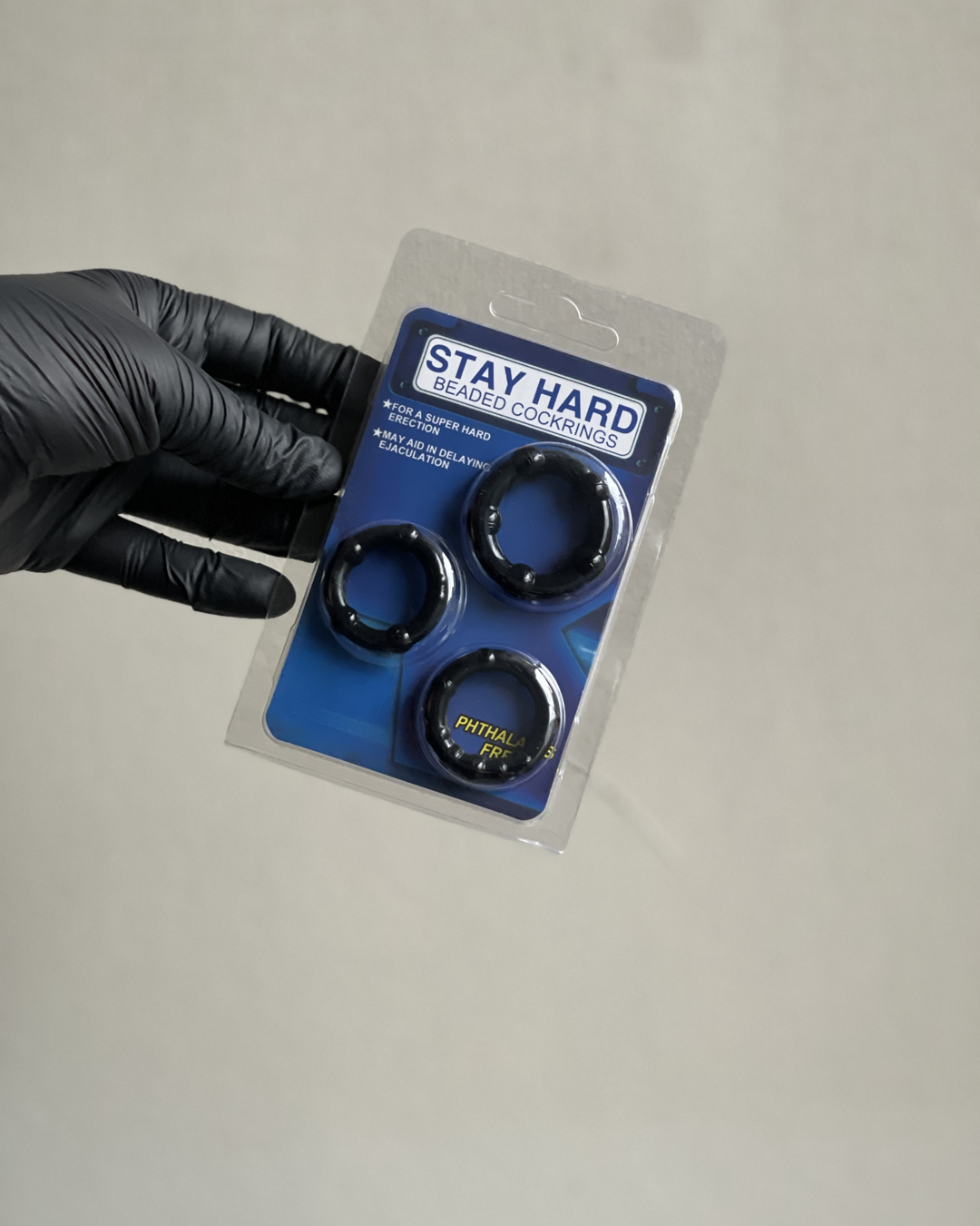 Kit anillos para pene - STAY HARD