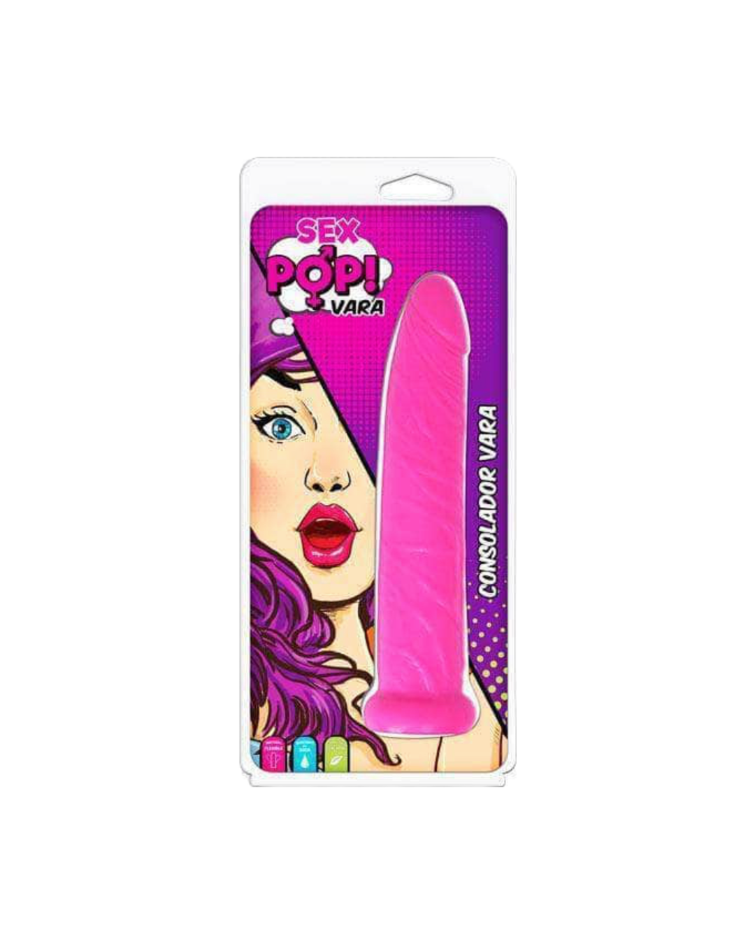 Dildo Rosa Vara - Sex Pop