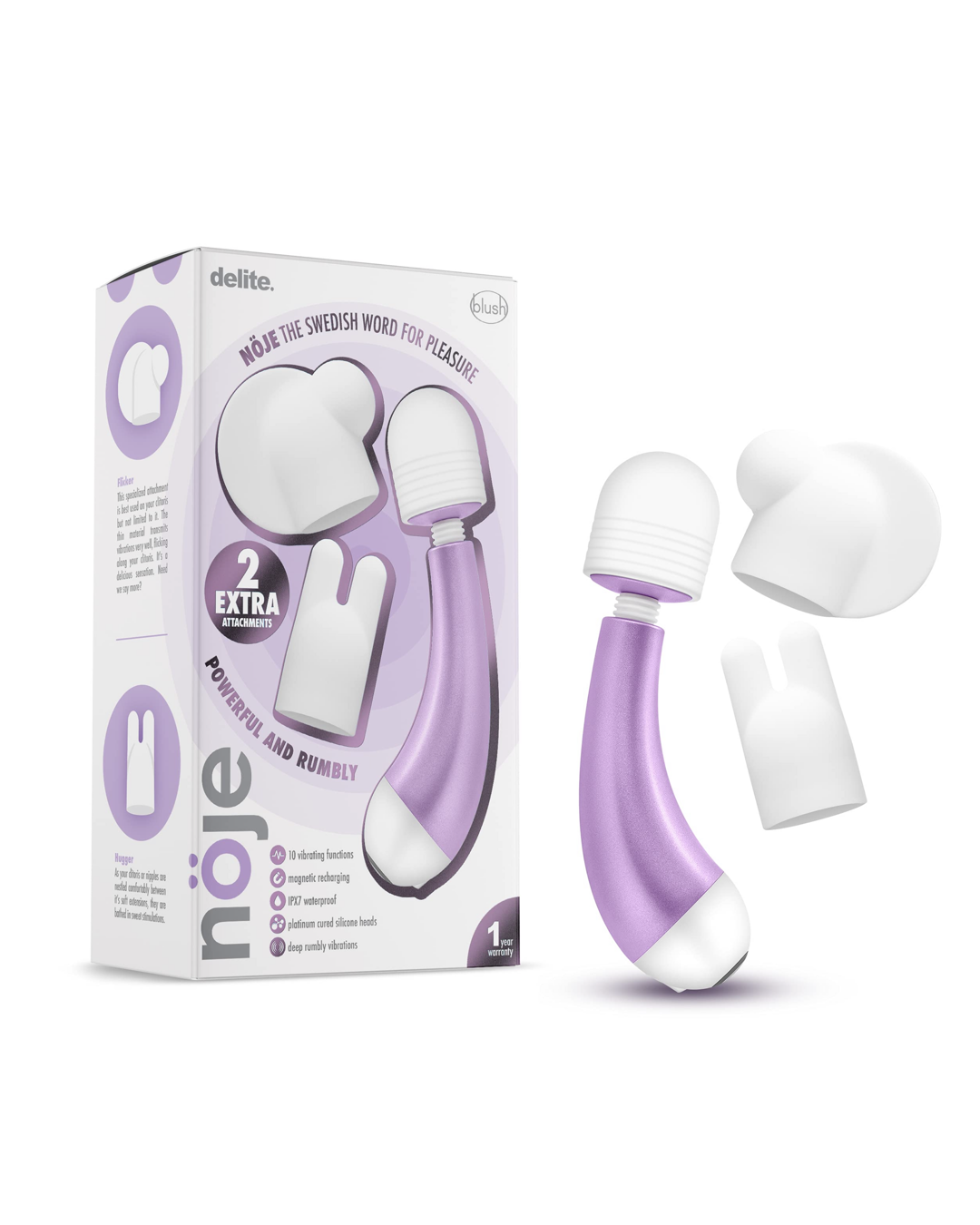 Vibrador Noje Delite – Wisteria
