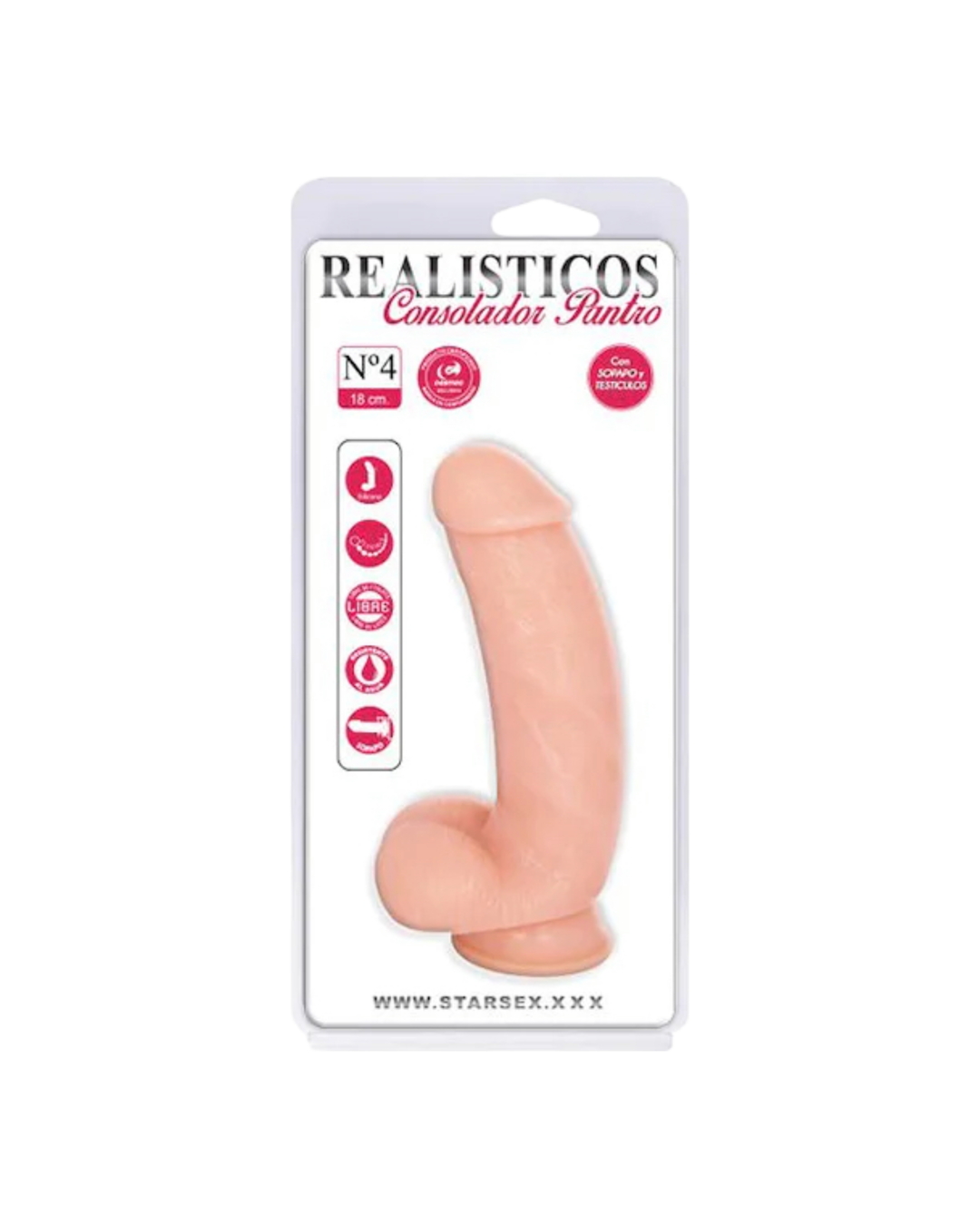 Dildo Realístico Pantro Nº4